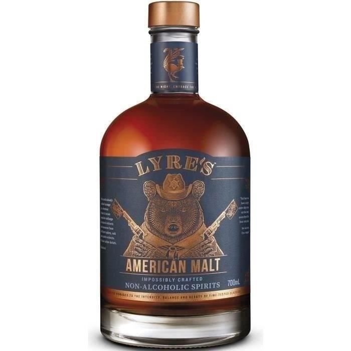 Lyre'S - Malta americana - Bourbon sin alcohol - 70 cl