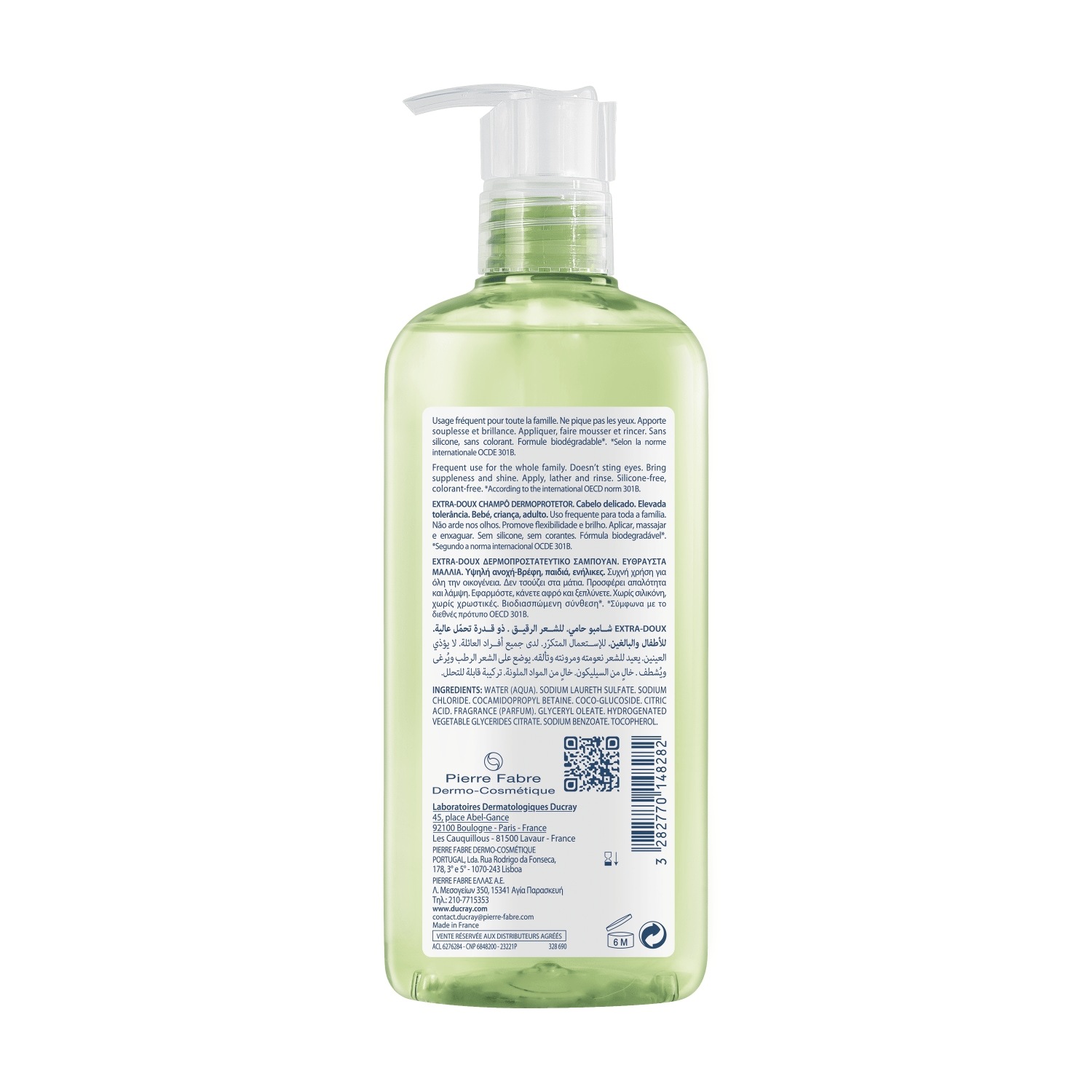 Ducray Extra jemný šampón na vlasy - 100 ml