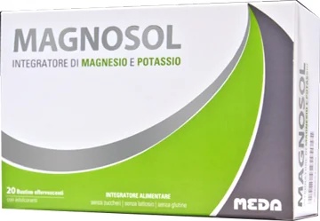 MAGNOSOL Magnosol Magnesium- en kaliumsupplement 20 bruiszakjes