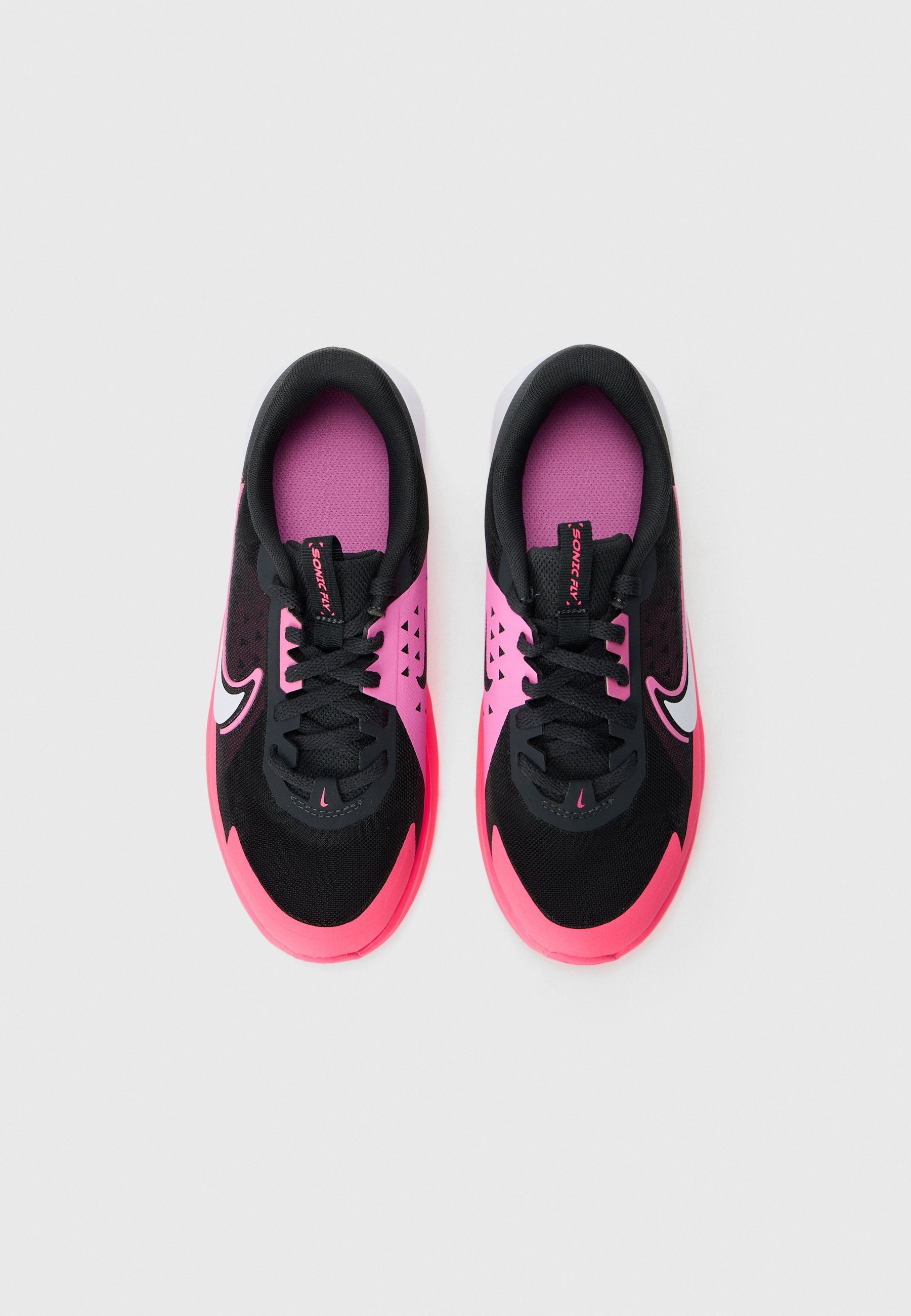 Nike Performance SONIC FLY - Hardloopschoenen voor op de weg - off noir/crimson/hyper pink/playful pink