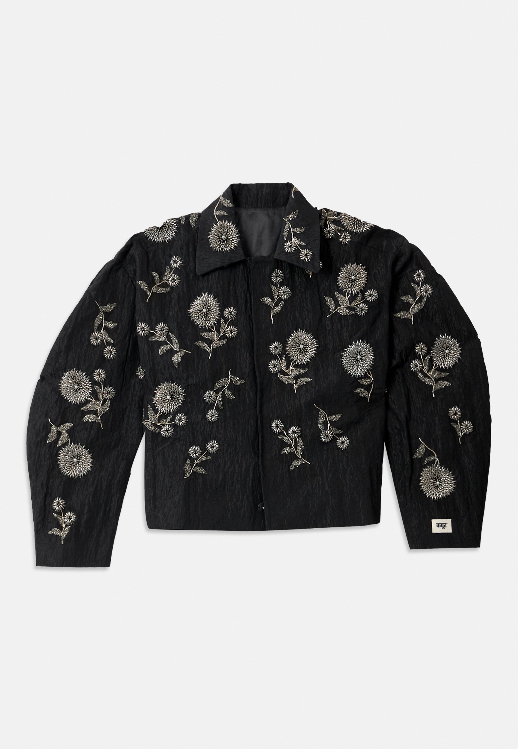 Dhruv Kapoor HANDGEFERTIGTE MARIGOLD BALLONJACKE - Bomberjacke - schwarz