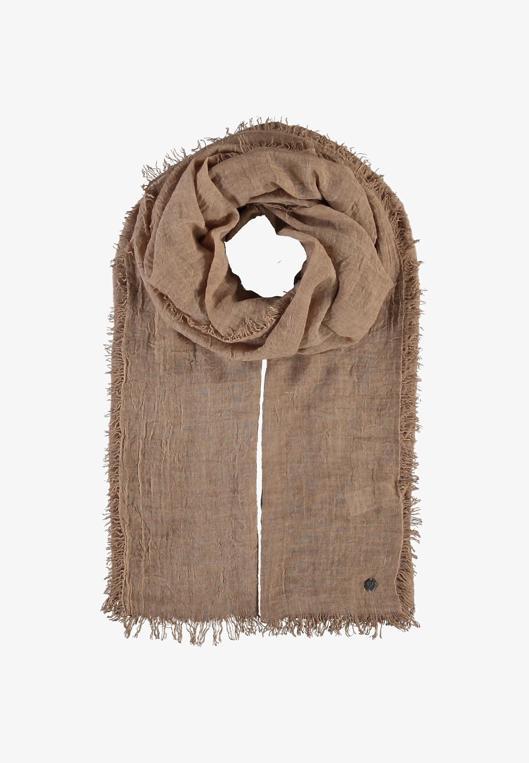 FRAAS EINFARBIGE STOLA - Sjaal - camel