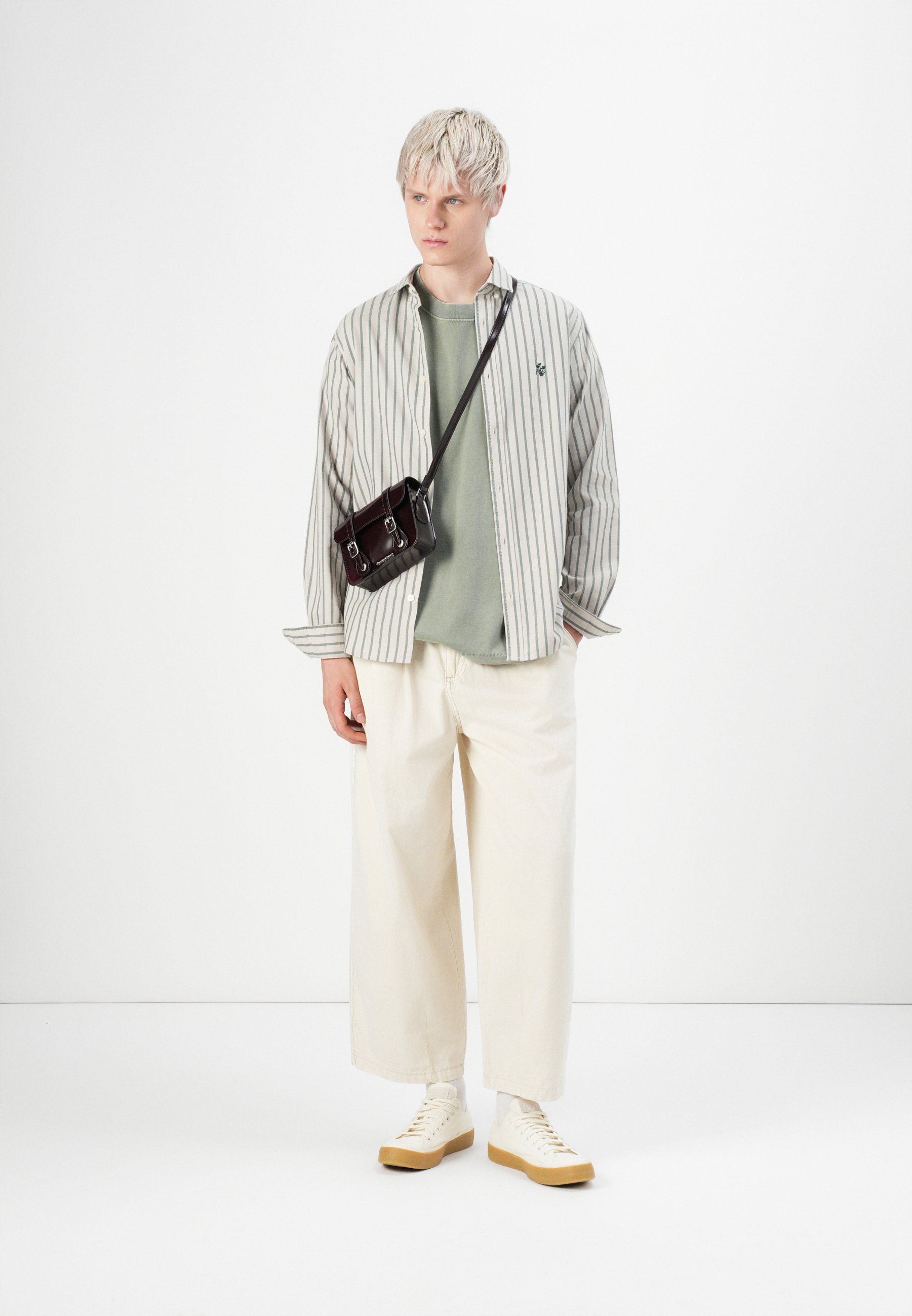 Only & Sons ONSALVARO STRIPE - Shirt - Pine Grove