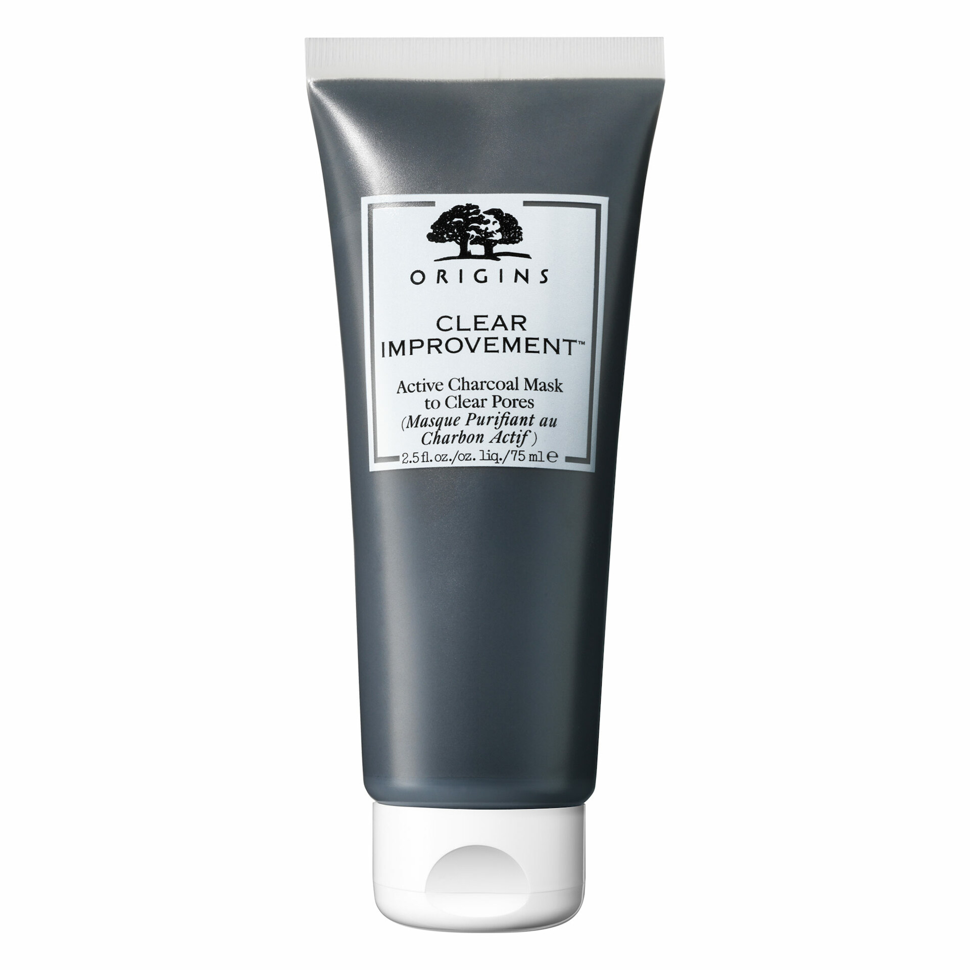 Mască cu cărbune activ Clear Improvement 75 ml - Origins
