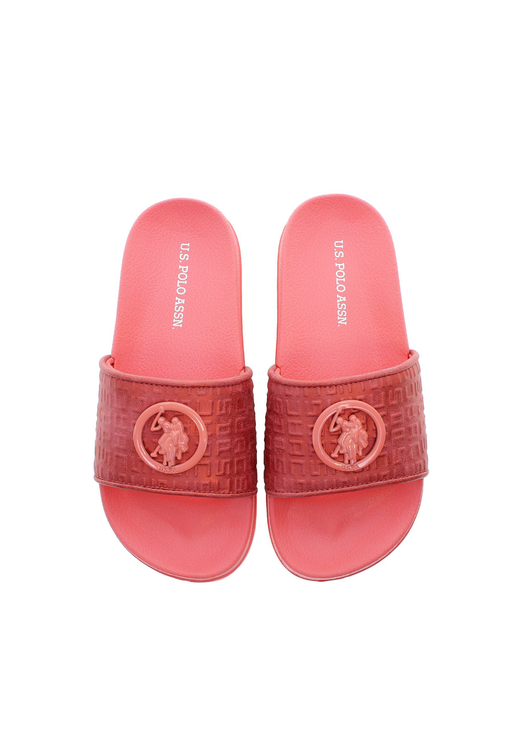 US Polo Assn. IVY - Tohvelit - coral rose