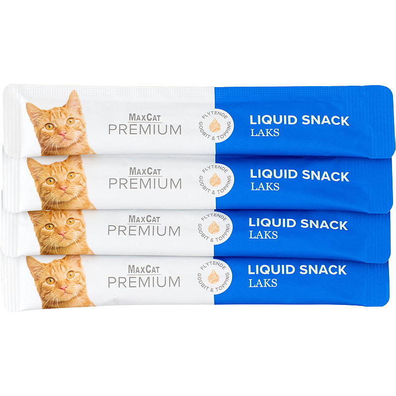 MaxCat Kattsnacks 4x14 g Laxvätska MaxCat