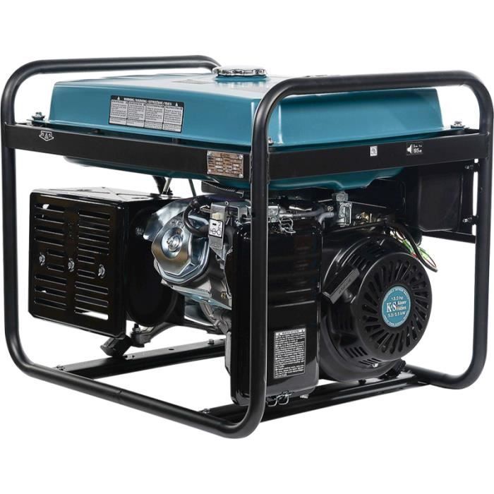 Generador - Konner & Sohnen - KS 7000E - 5500W - Gasolina - Arranque manual