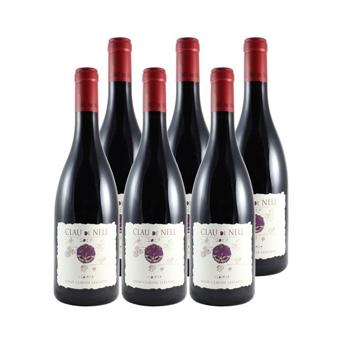 Clau de Nell Cuvée Violette 2017 - Anjou - Red Wine from the Loire Valley (6x75cl)