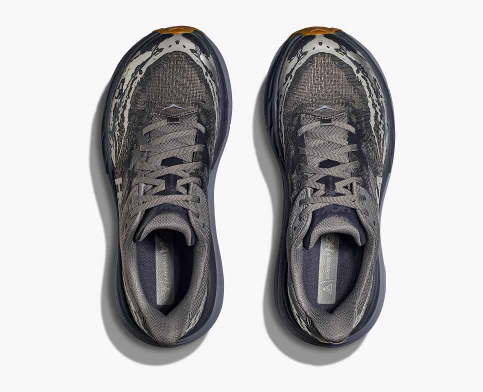 HOKA Stinson 7 Satellite Grå / Varsity Marineblå