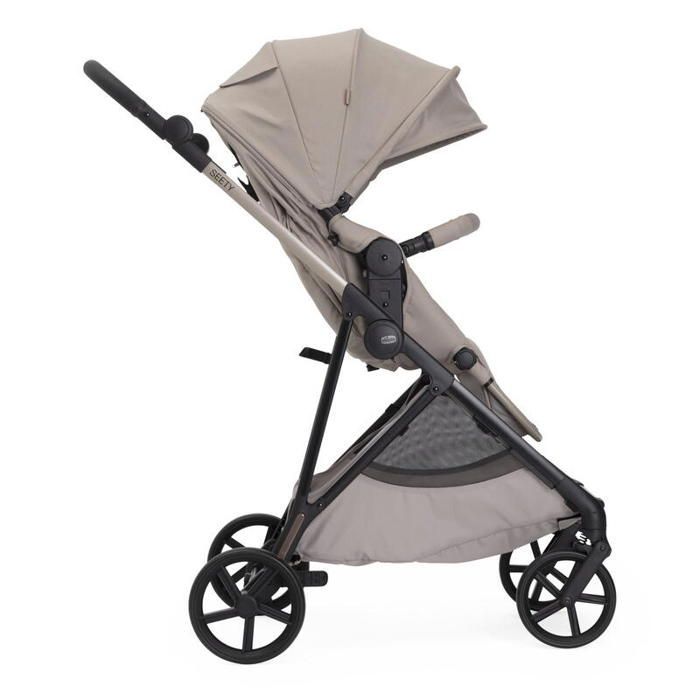 CHICCO - Cochecito Seety2 Trio + Silla de coche Kory + Capazo Seety Sandshell