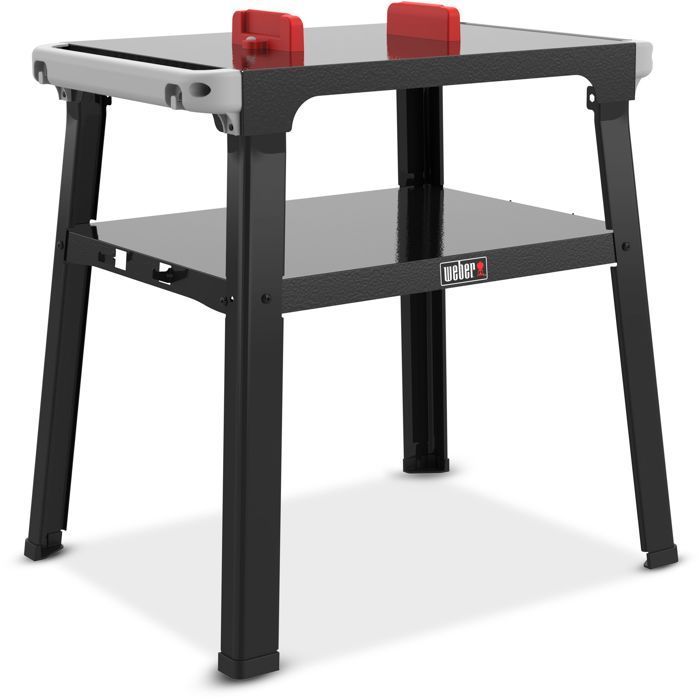 Support for Lumin/Lumin Compact - Weber - Storage shelf - Two integrated hooks - Black