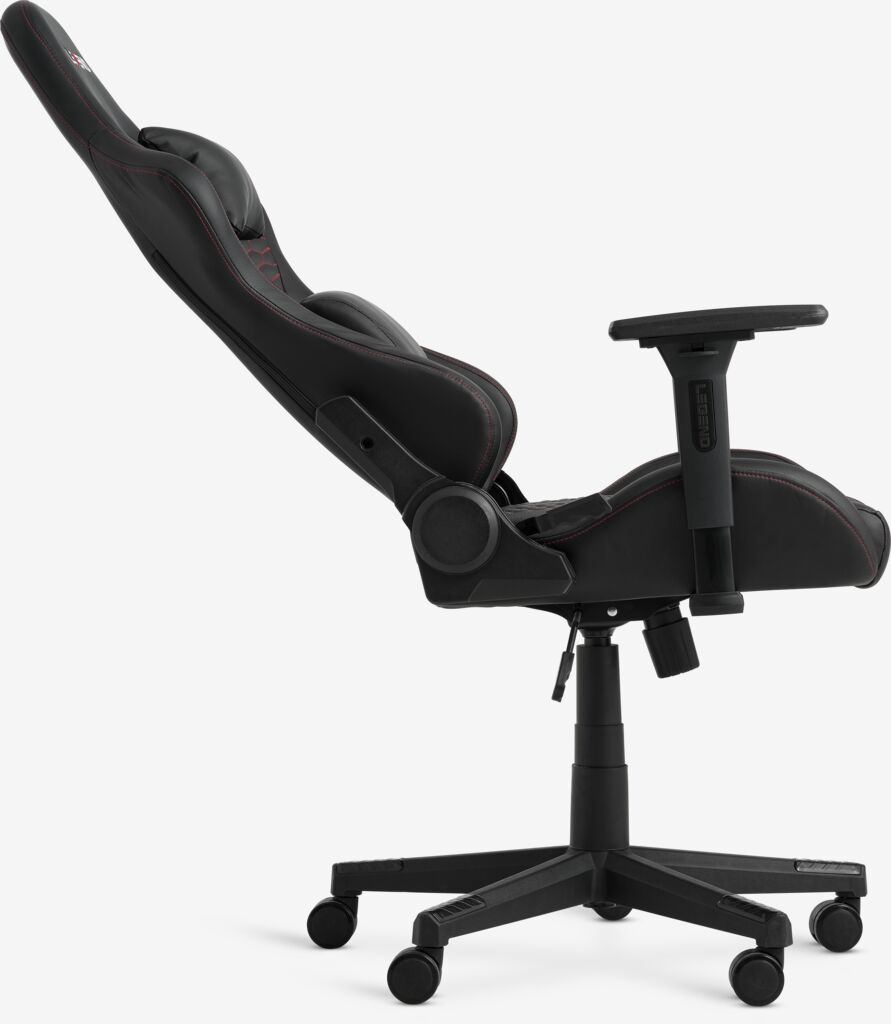 NIBE Gaming stolica NIBE crna imitacija kože/crvena