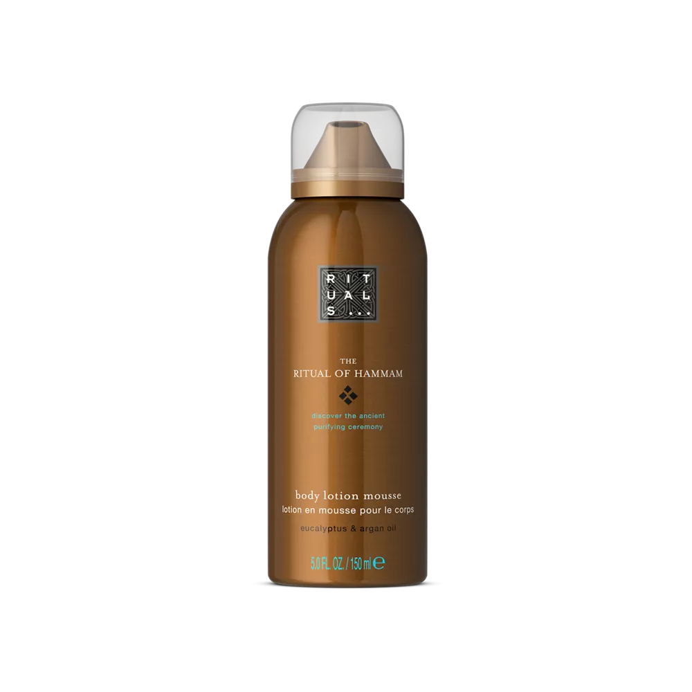 Loción corporal en mousse Ritual of Hammam, 150 ml