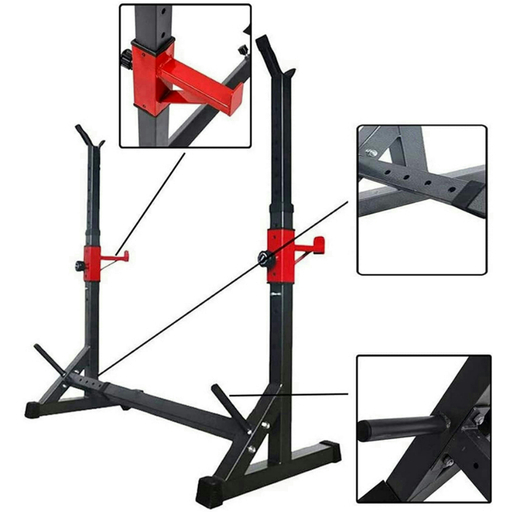 Professionelles, verstellbares Hantelregal, maximale Belastung 200 kg, Ozio Fitness