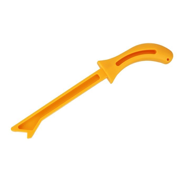 SALALIS bastone di spinta per sega da banco, bastone di spinta giallo di sicurezza per sega da legno, per sega da banco fai da te (vuoto)