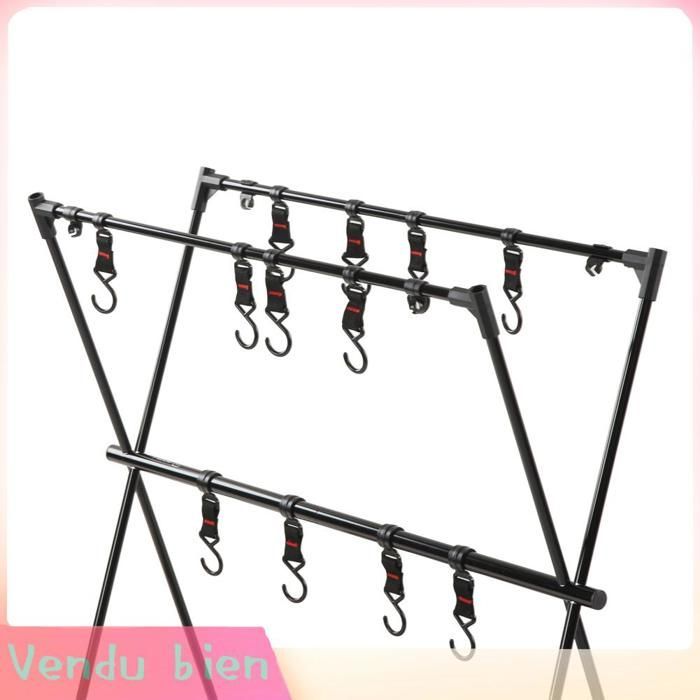 Garosa Support suspendu de camping en plein air Support Suspendu de Camping, Trépied D'extérieur Portable et sport materiel