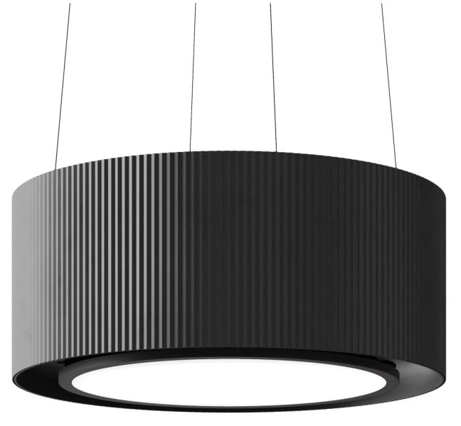 Okap wyspowy CIARKO DESIGN Mono Light Black 60
