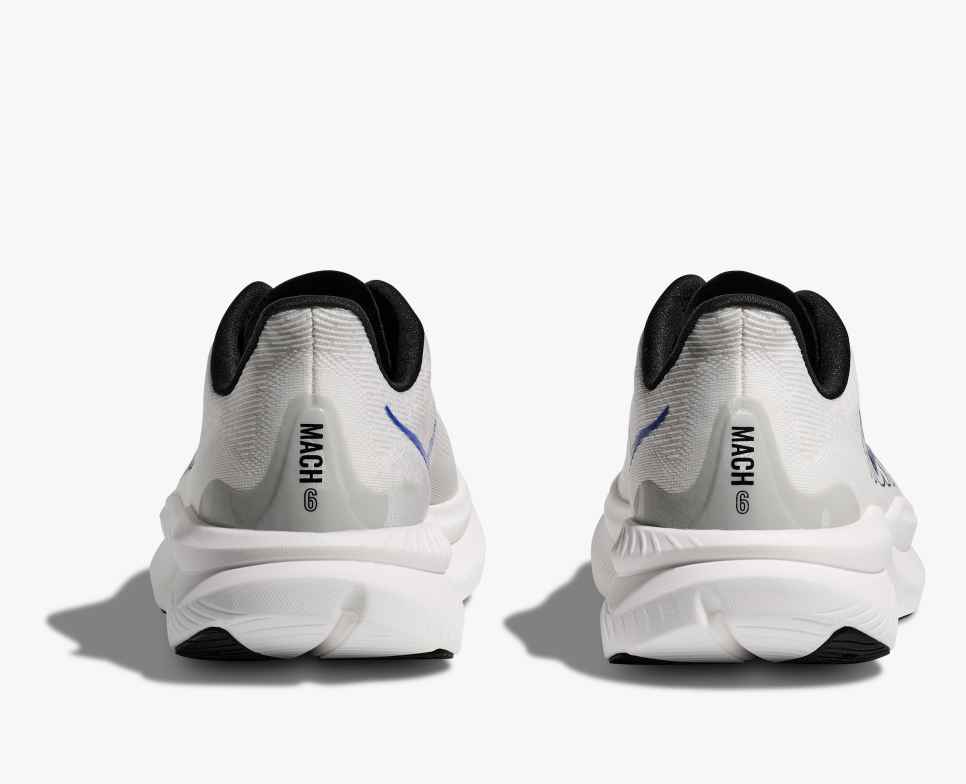 HOKA Mach 6 Bianco / Oltremare