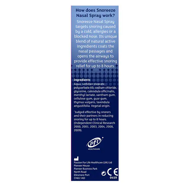 Nasenspray Snoreeze 10 ml | Gesundheit | Superdrug