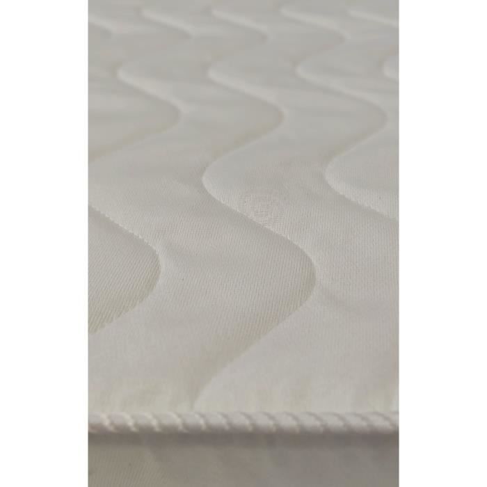 Matelas climatisé TINEO 60x120 cm + drap housse + alèse (lot)