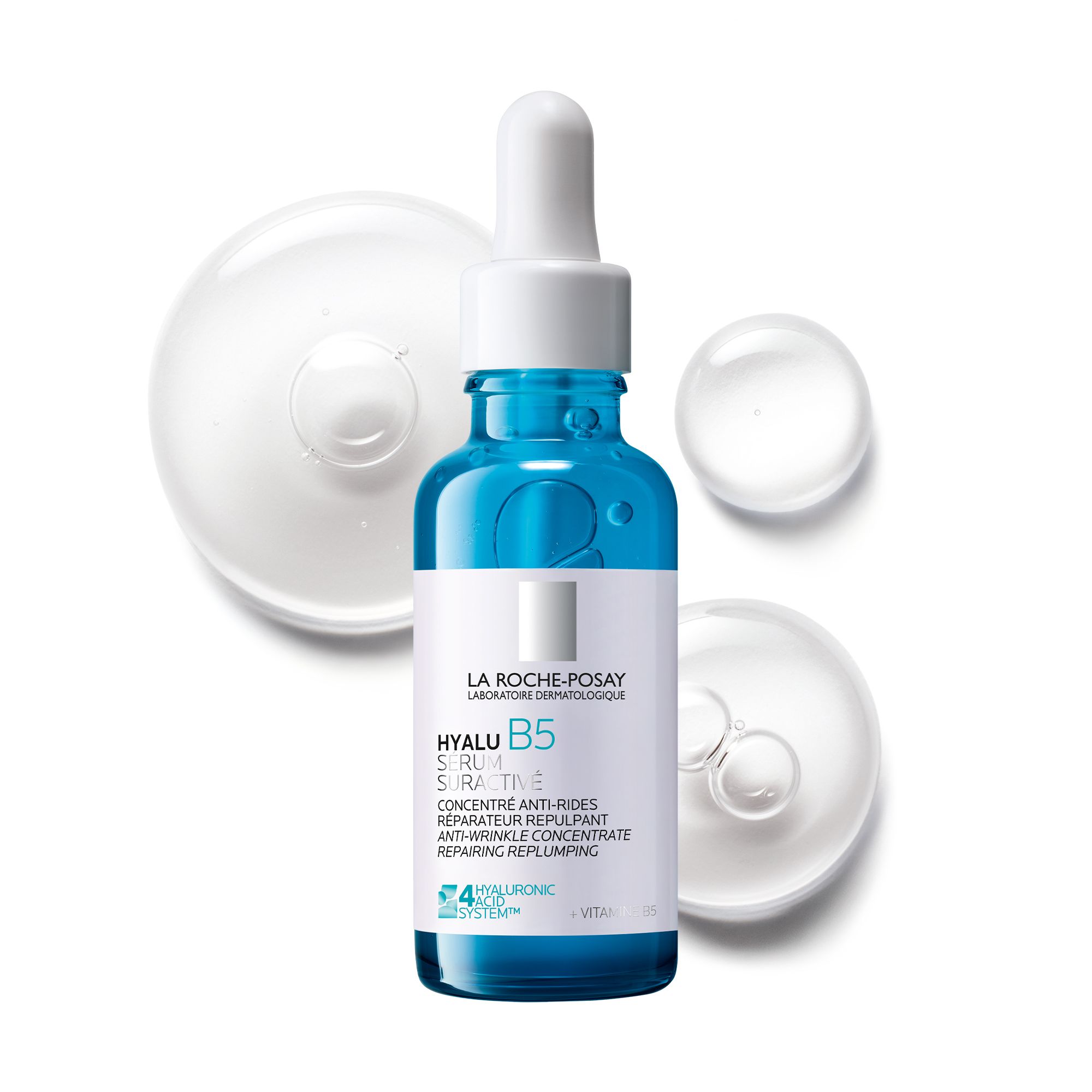 Hyalu B5 serum s hialuronsko kislino - koncentriran serum proti gubam Vlažilne kreme za obraz iz lekarn