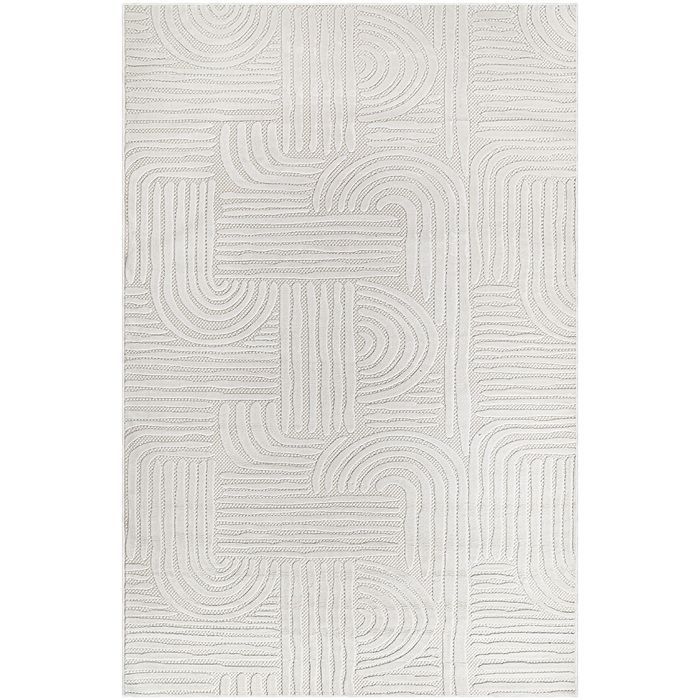 Alfombra grande de diseño contemporáneo y moderno - Beige (290x200 cm) - Marisol Beige