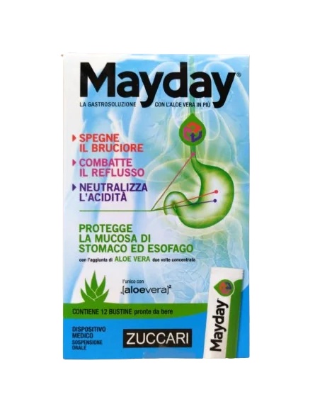 ZUCCARI Mayday 12 sticks Reflux en zuurbranden
