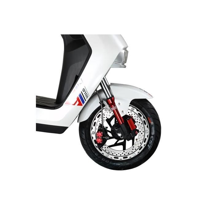 Scooter elétrica KAIWEI A9 50cc – Bateria de lítio, ideal para cidade e deslocamentos diários – Cor: Branca, Bateria: 60V 29Ah