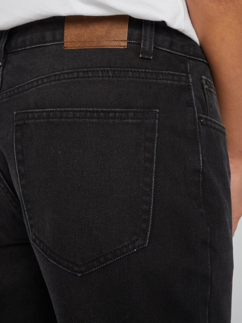Pantalones vaqueros rectos - GRIS