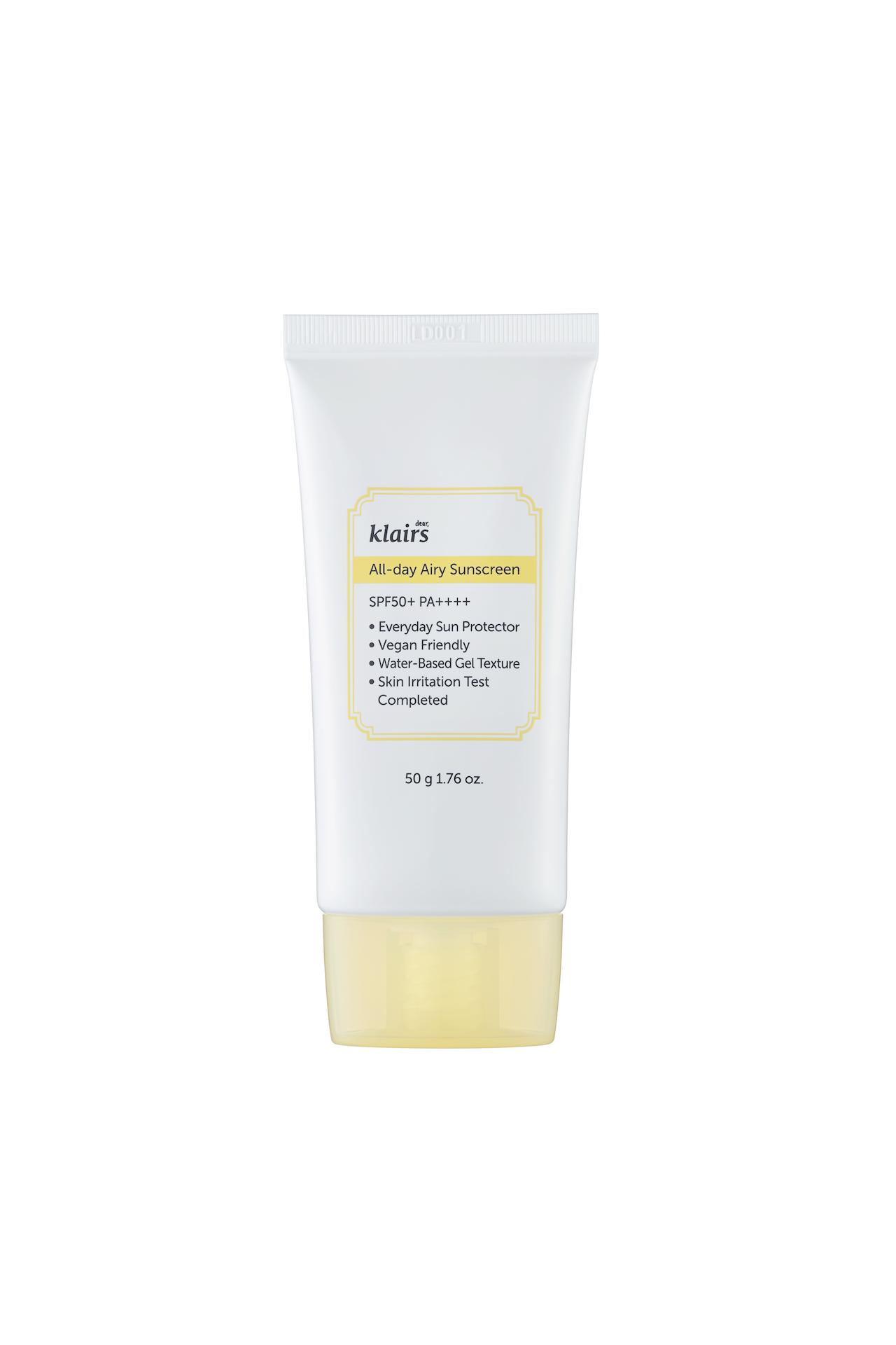 Cremă de protecție solară aerisită pentru toată ziua 50 ml - Klairs