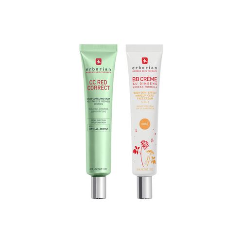 CC Correcteur Rouge et BB Crème Duo Doré
