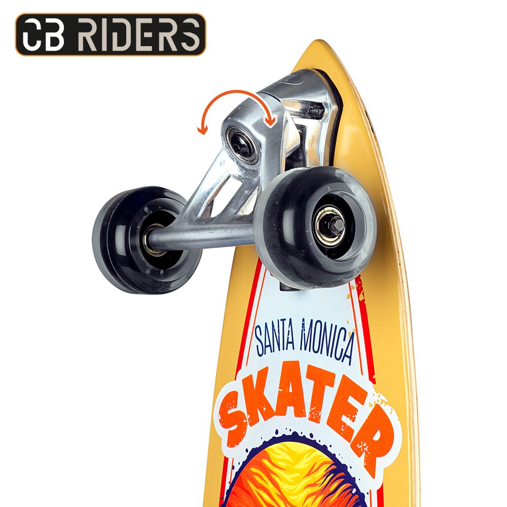 Skateboard met 4 wielen CB Riders 74 cm