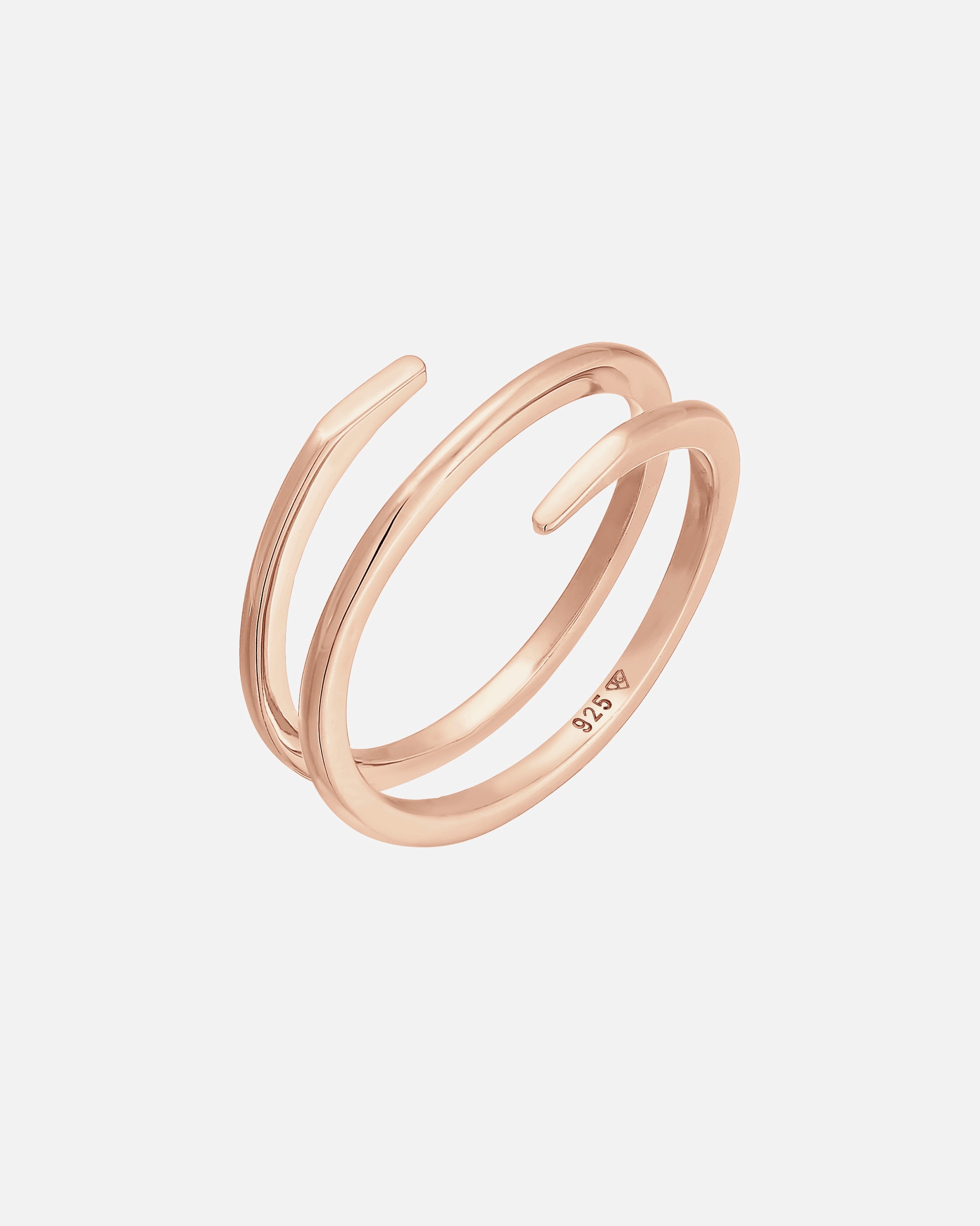 Elli Femmes Enroulement Torsadé Filigrane Tendance en Argent Sterling 925