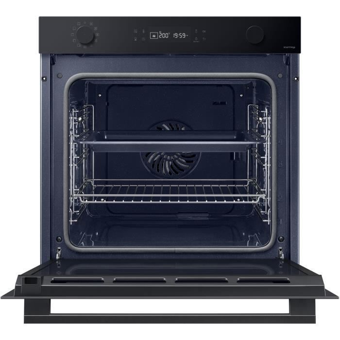 Forno multifunzione pirolitico da incasso Samsung NV7B41307AK con ventilazione singola – Nero – 59,5x59,6x57,0 cm
