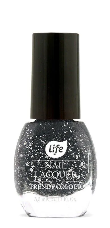 LIFE Lakier do paznokci Trendy Colour brokat 5,5 g nr 190