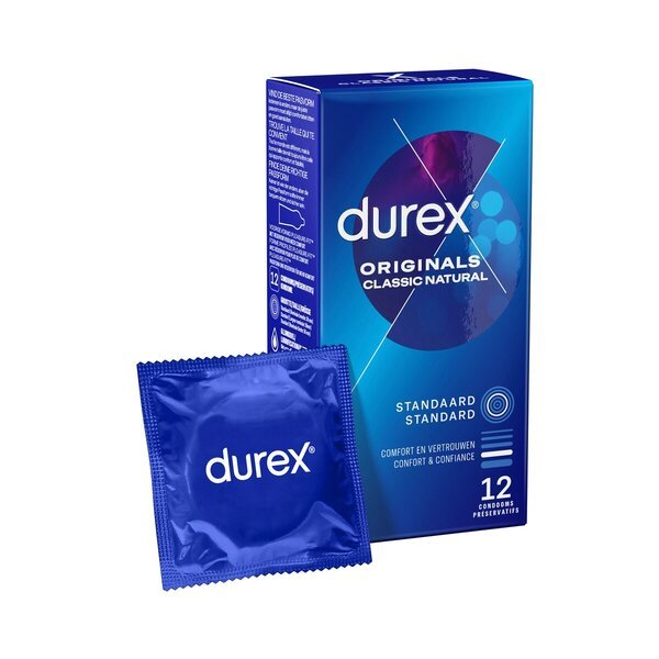 Durex Originals Classic Natural kondomi<br>Medicinski uređaj - 12 komada