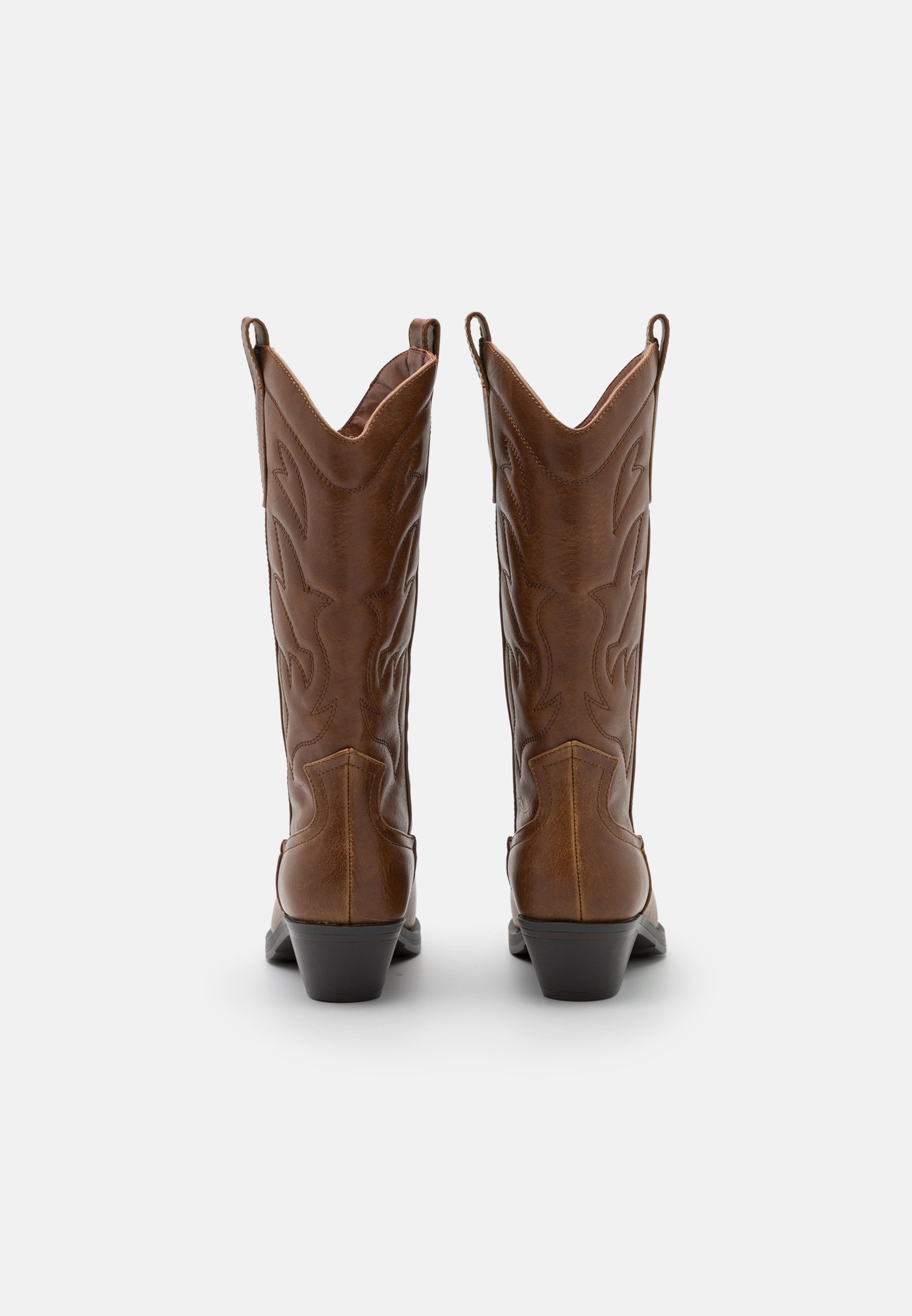 ONLY SHOES ONLBRONCO - Cowboy-/motorlaarzen - bruin