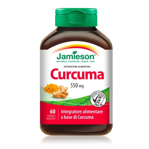 JAMIESON Curcuma Jamieson 550 mg 60 comprimés Fonction intestinale