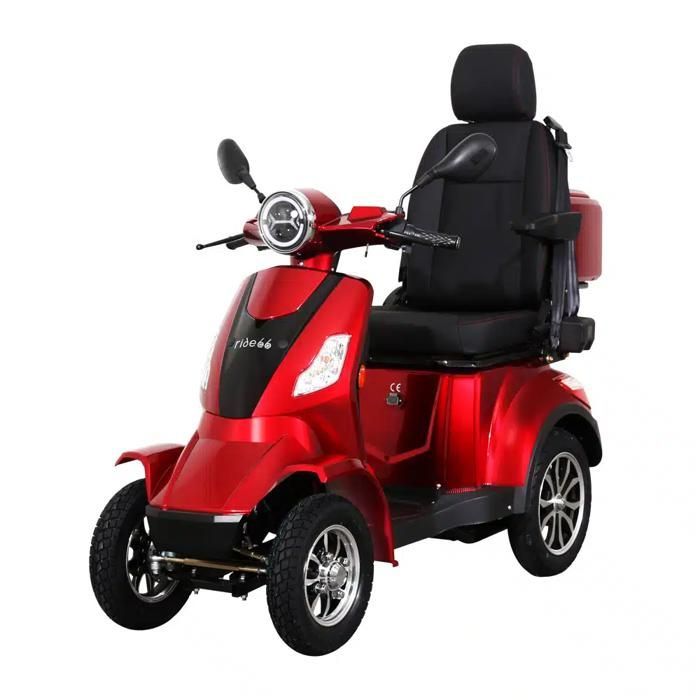Ride66 RC90 4-wheel electric mobility scooter, road-legal, 1000W motor, 40–60 km range, comfortable captain's seat
