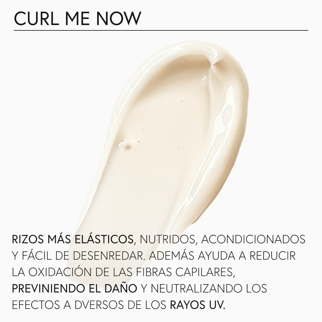 „Curl Me Now“ nenuplaunamas kondicionierius garbanotiems plaukams Salono procedūros
