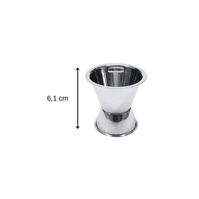Cocktail duo with shaker and stainless steel alcohol dispenser Fackelmann Bar Concept