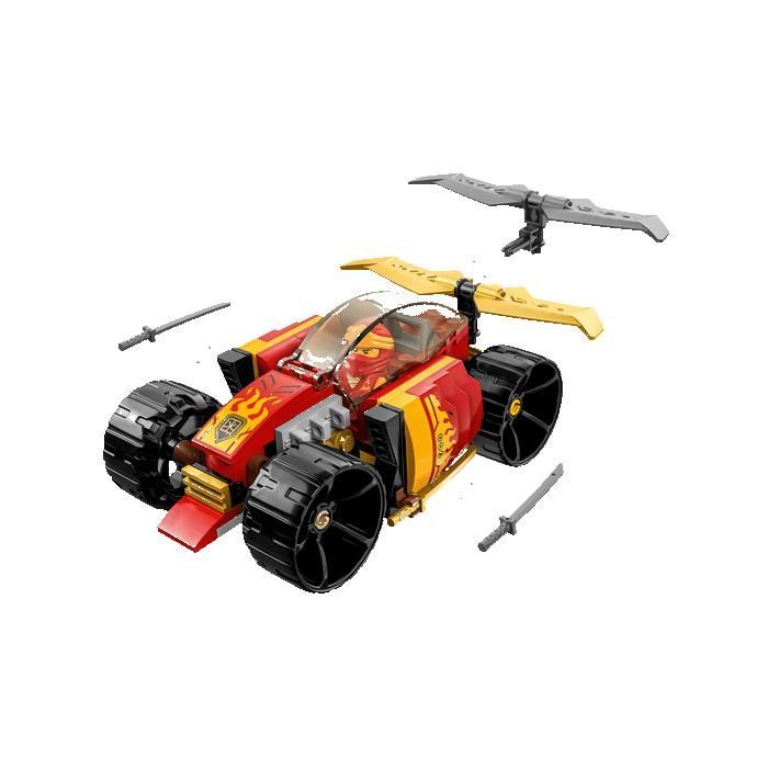LEGO Ninjago 71780 Auto da corsa ninja di Kai – Evolution Regali Giocattoli da collezione 6+
