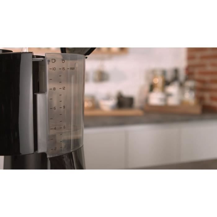 Cafeteira de filtro - MELITTA - Enjoy II 1017-02 - 1000 W - 10/15 xícaras - Preta