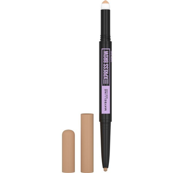 Оловка за обрве „Maybelline New York Express Brow Duo“, нијанса 00 „Light Blonde“