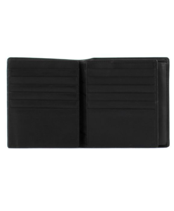 Esquire herenportemonnee van zwart leer - Harry RFID-portemonnee, hoog model L 45647