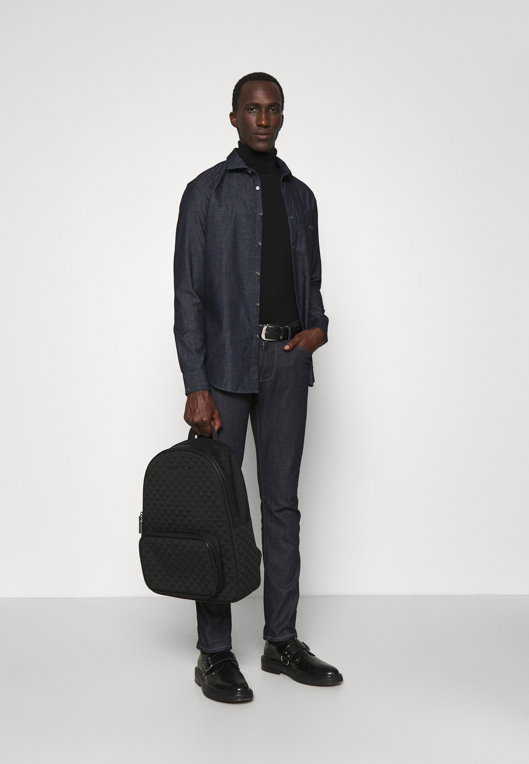 Emporio Armani UNISEX - Ruksak - čierny