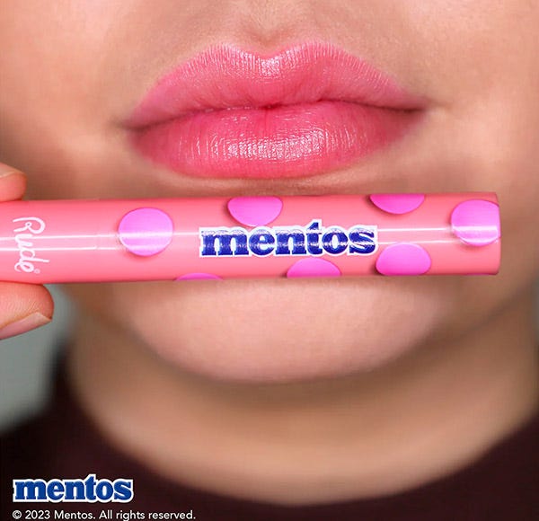 Βάλσαμο για τα χείλη Mentos Candy Roll