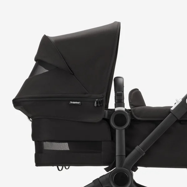 Bugaboo Donkey 5 Twin 2-in-1 -rattaasetti, musta/harmaa, harmaanruskea