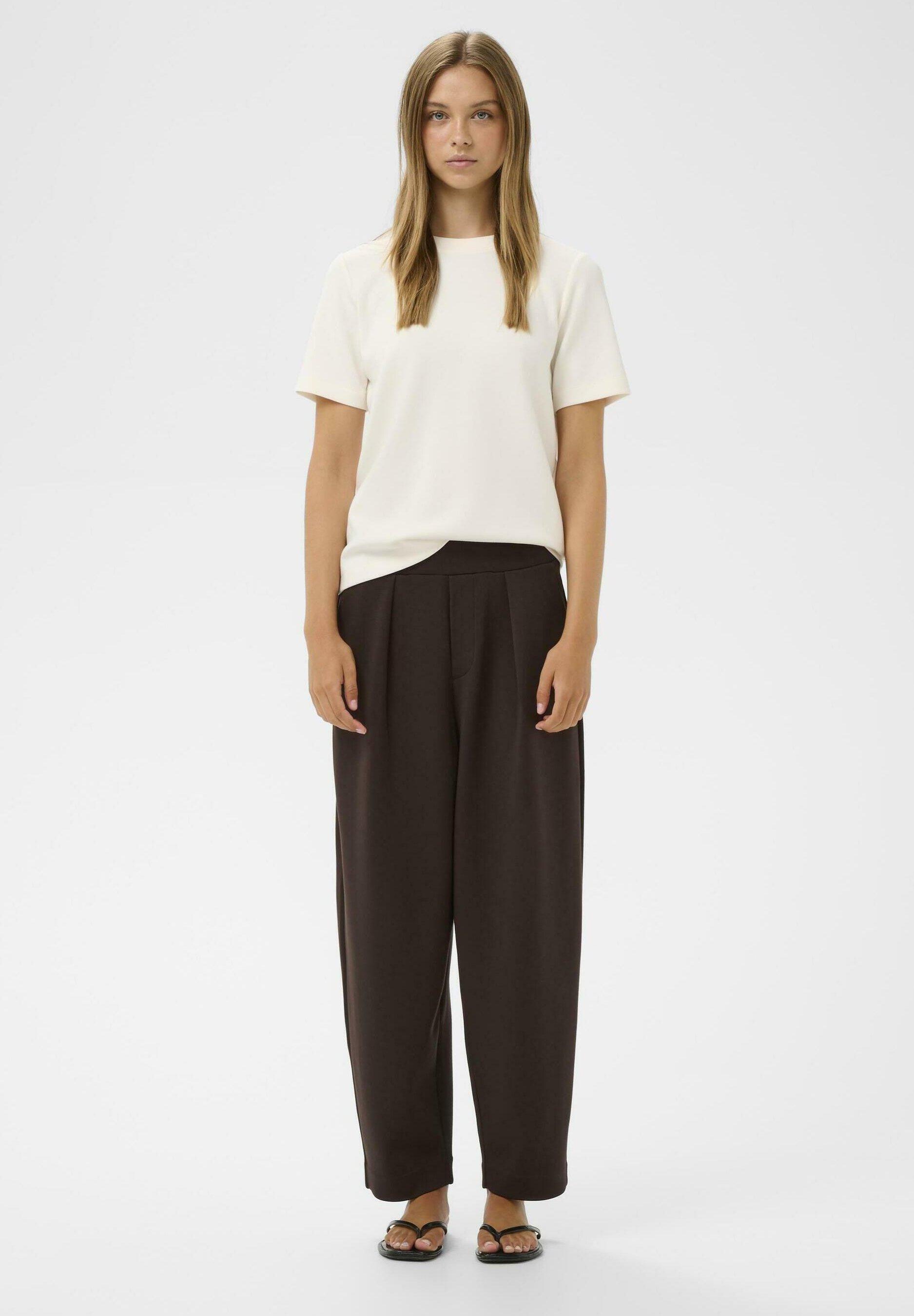 InWear PANNIEIW - Pantaloni - marrone cioccolato
