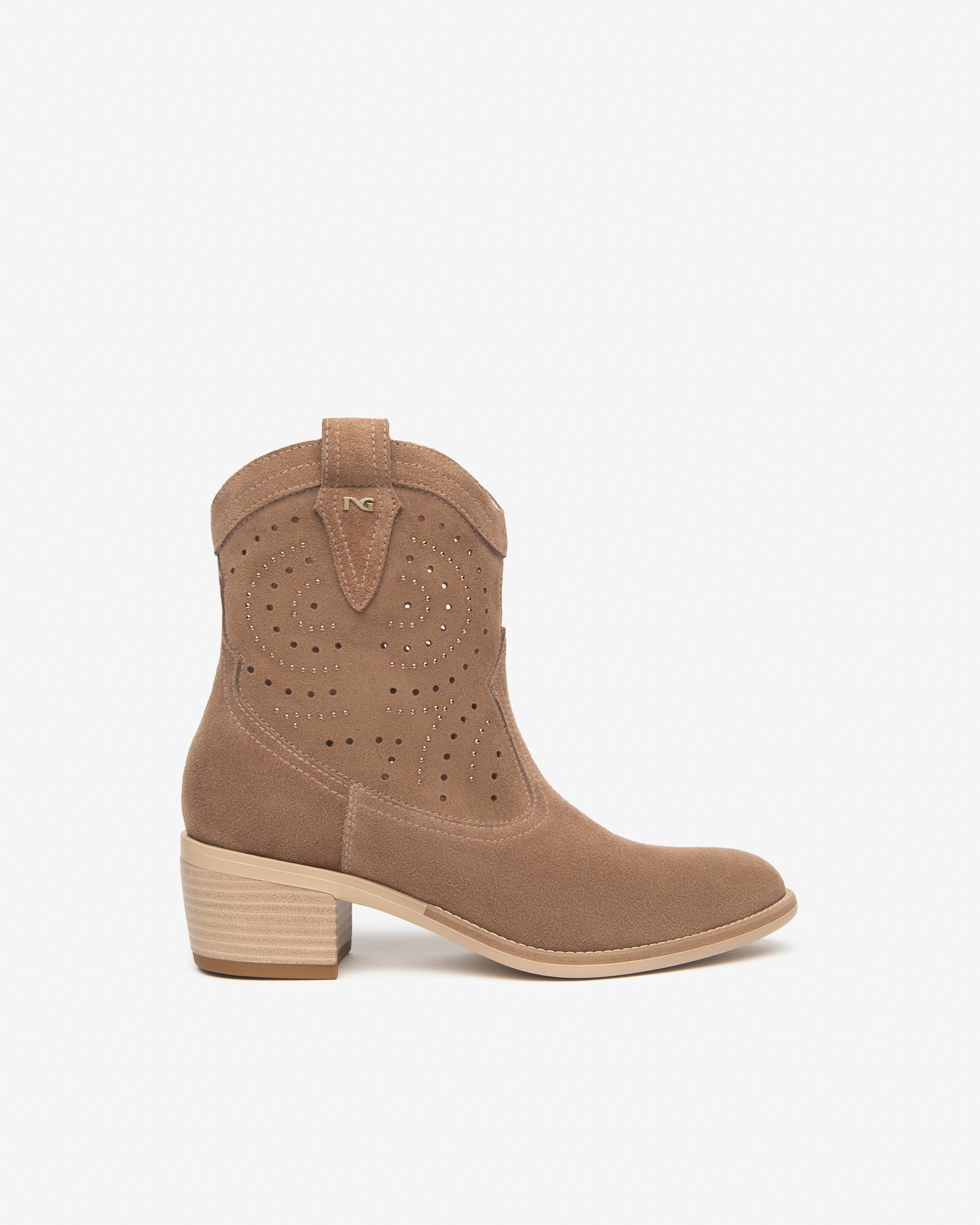  Damen-Wildlederstiefeletten